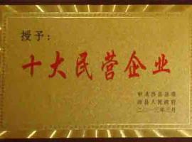 十大民營(yíng)企業(yè)